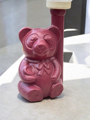 Lampe vintage ourson en céramique