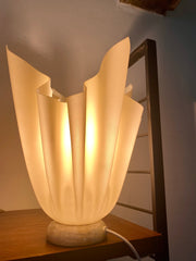 Lampe drapée style Georgia Jacob