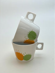 Duo de mugs Luminarc taches de peinture