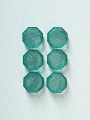 Dessous de verre couleur vert lac Luminarc