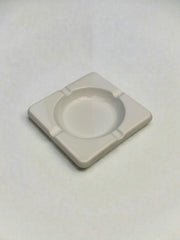 Cendrier / vide poche céramique blanc années 60