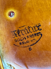 Grand vide poche / cendrier Boch Frères, Keralux, Sabena, années 50