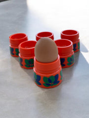 6 coquetiers Emsa vintage orange