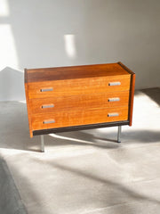 Commode/ coiffeuse bois années 60