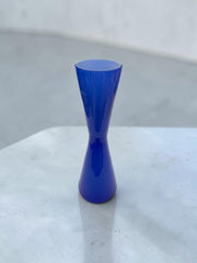 Vase bleu diabolo italien années 60-70