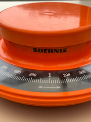 Balance orange Soehnle années 70