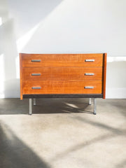 Commode/ coiffeuse bois années 60