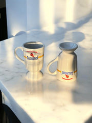 2 mugs Cecemel vintage