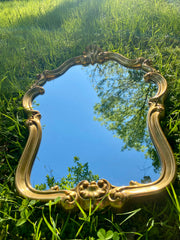 Miroir doré