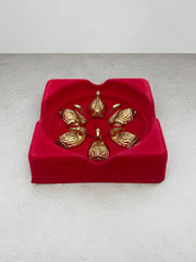 Six portes nom cygne en laiton