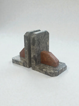 Serres livres art déco en marbre