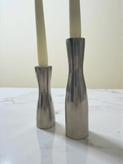 Bougeoirs Erika Pekkari acier lourd