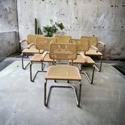 Lot de 6 chaises cesca Marcel Breuer