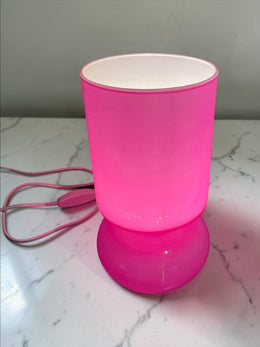 Lampe opaline fuchsia