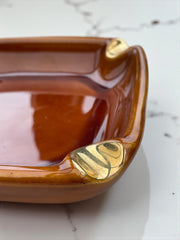 Grand vide poche / cendrier Boch Frères, Keralux, Sabena, années 50