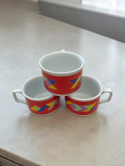 Trois tasses Tognana Vintage