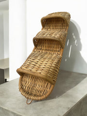 Rangement en osier vide-poche/lettres