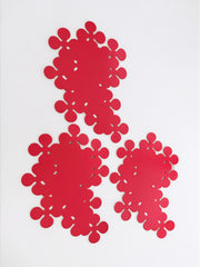 Trio de sets de table Orchid, Charlotte Lancelot