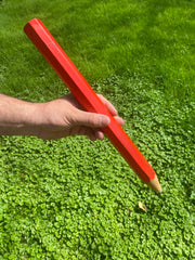 Grand crayon (40cm) décoratif années 70/80