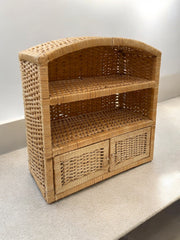 Petite étagère en osier