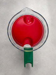 Théière rétro coeurs bleus