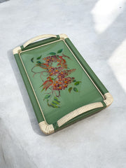 Plateau vert oiseaux et scoubidou