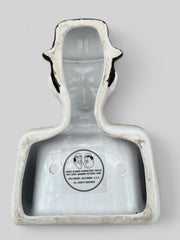 Porte rouleau papier WC céramique Laurel (et Hardy)